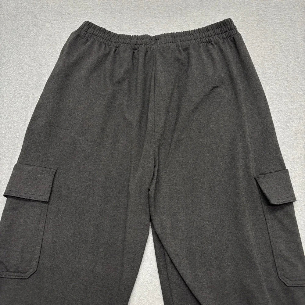 Vuori Boyfriend Cargo Jogger Womens Small Black Heather Dreamknit Sweatpants - Picture 10 of 12